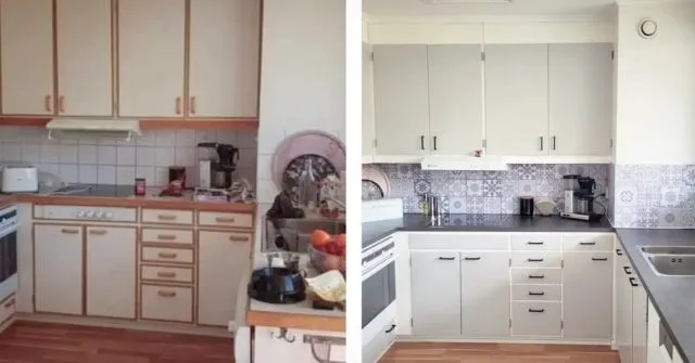 #renoverakök #sprutlackeradeköksluckor #sprutlackering🔫 #arendala 

www.arendala.se